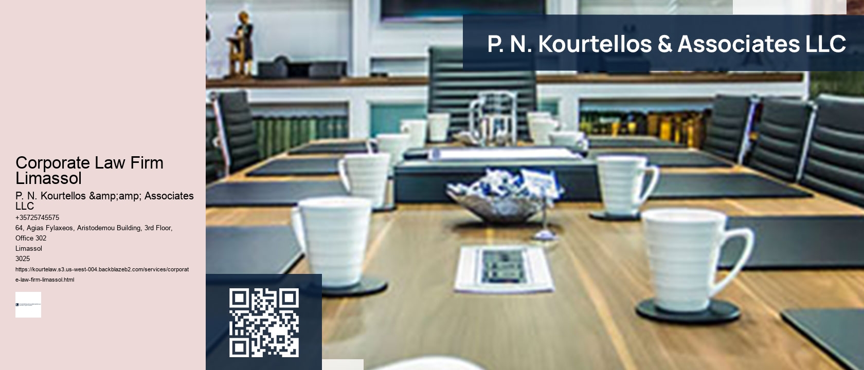 Corporate Law Firm Limassol